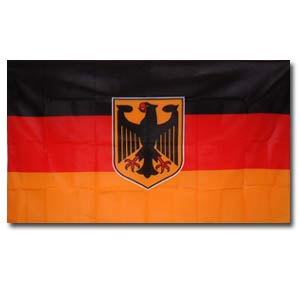 German Flag with Eagle